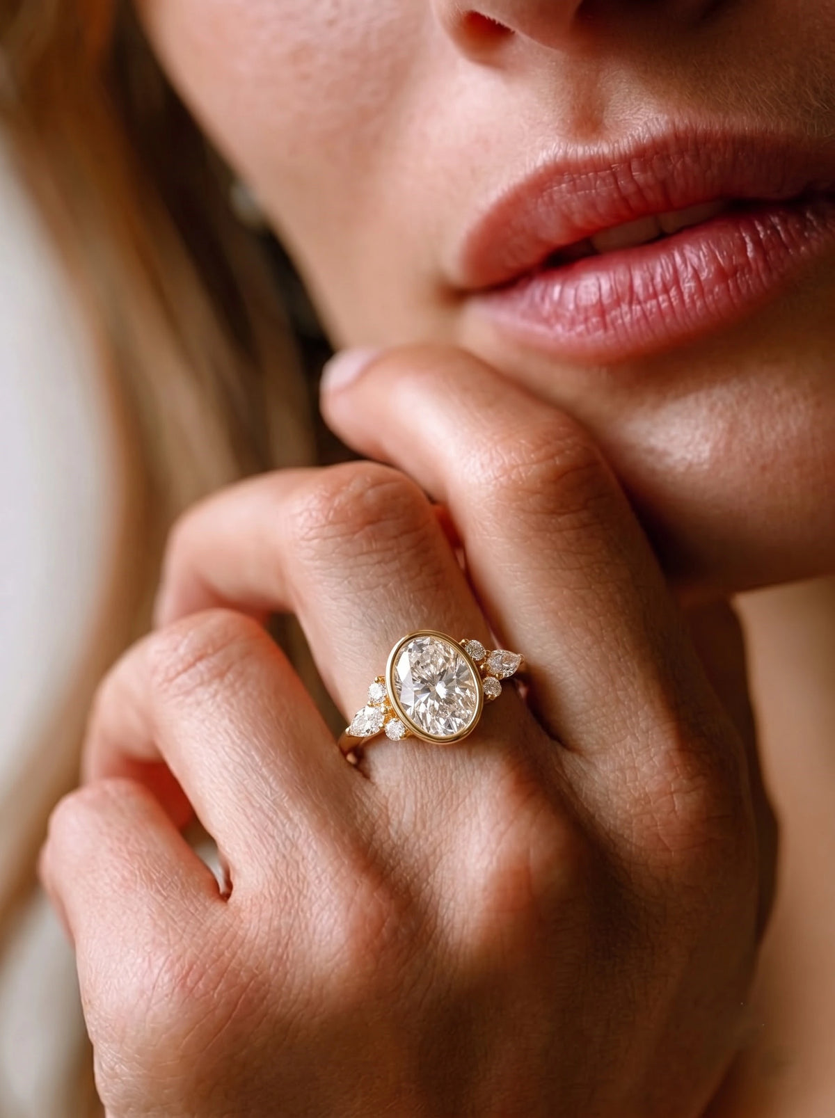 The Valerie Timeless Oval Cut Lab-Grown Diamond Ring