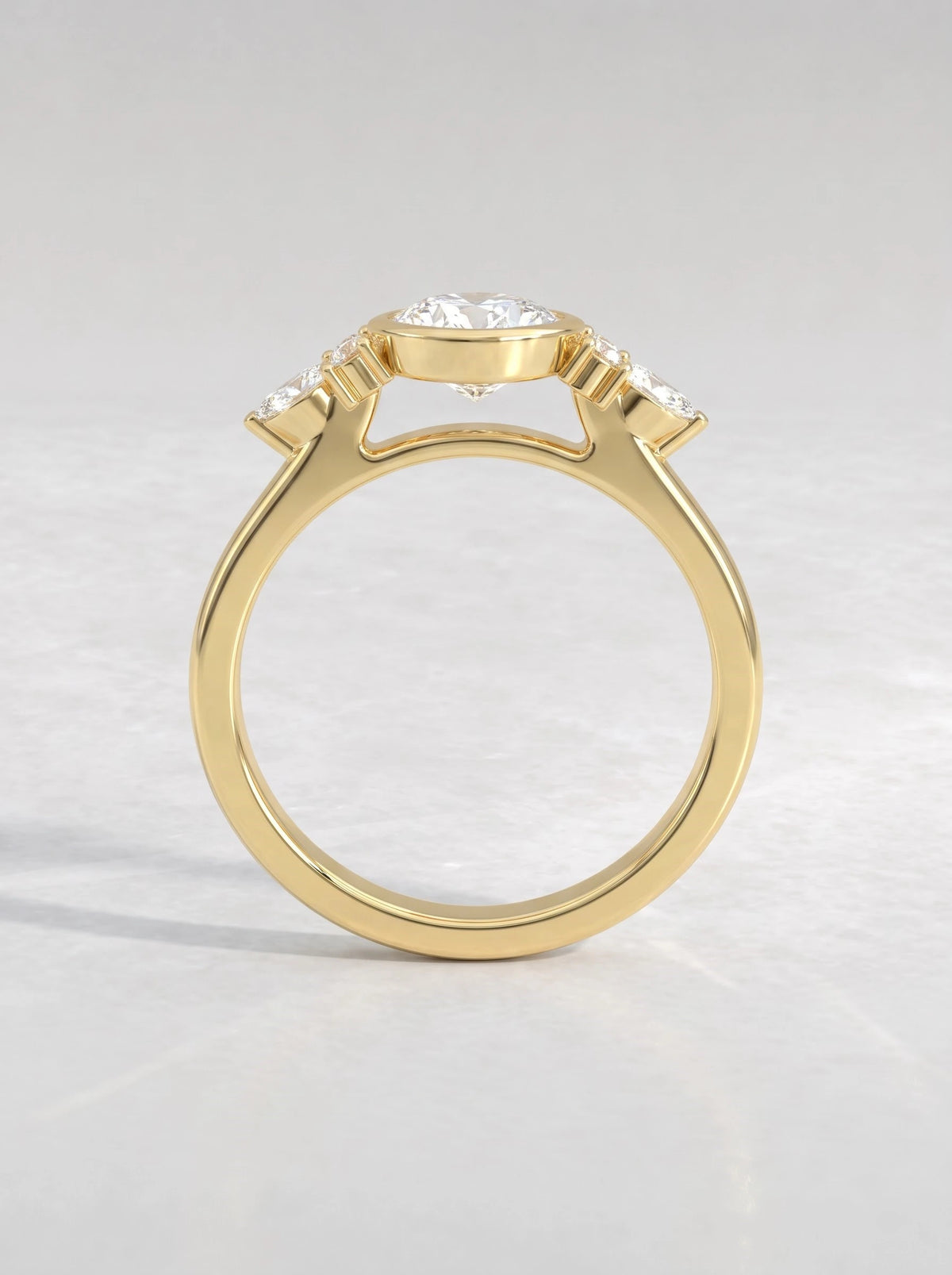 The Valerie Timeless Oval Cut Lab-Grown Diamond Ring - View 6